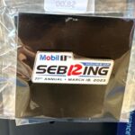 2023 Mobil 1 Supersebring Lapel Pin by Craton Promotions